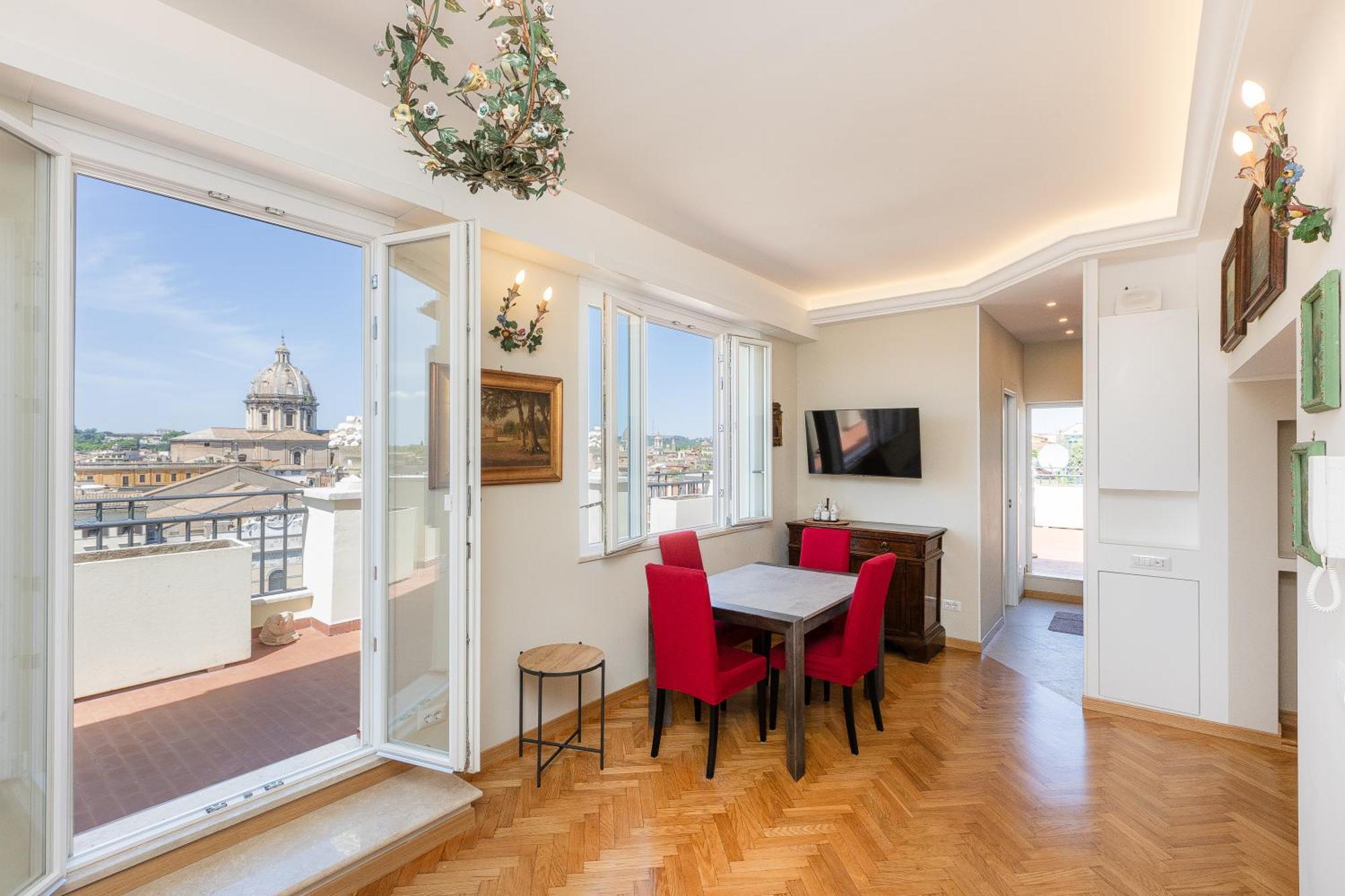 Argentina Penthouse By Rental In Roma Eksteriør bilde