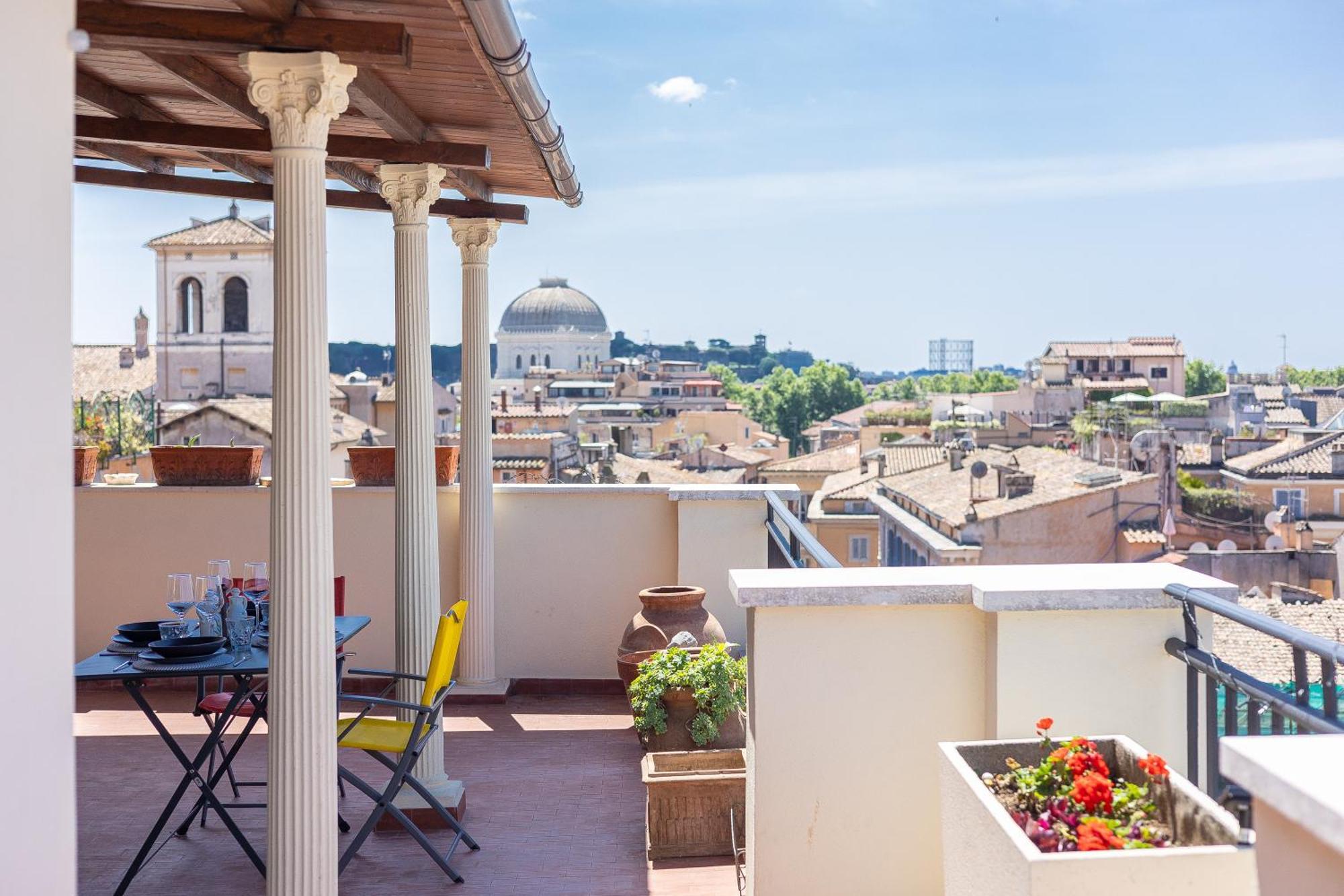 Argentina Penthouse By Rental In Roma Eksteriør bilde