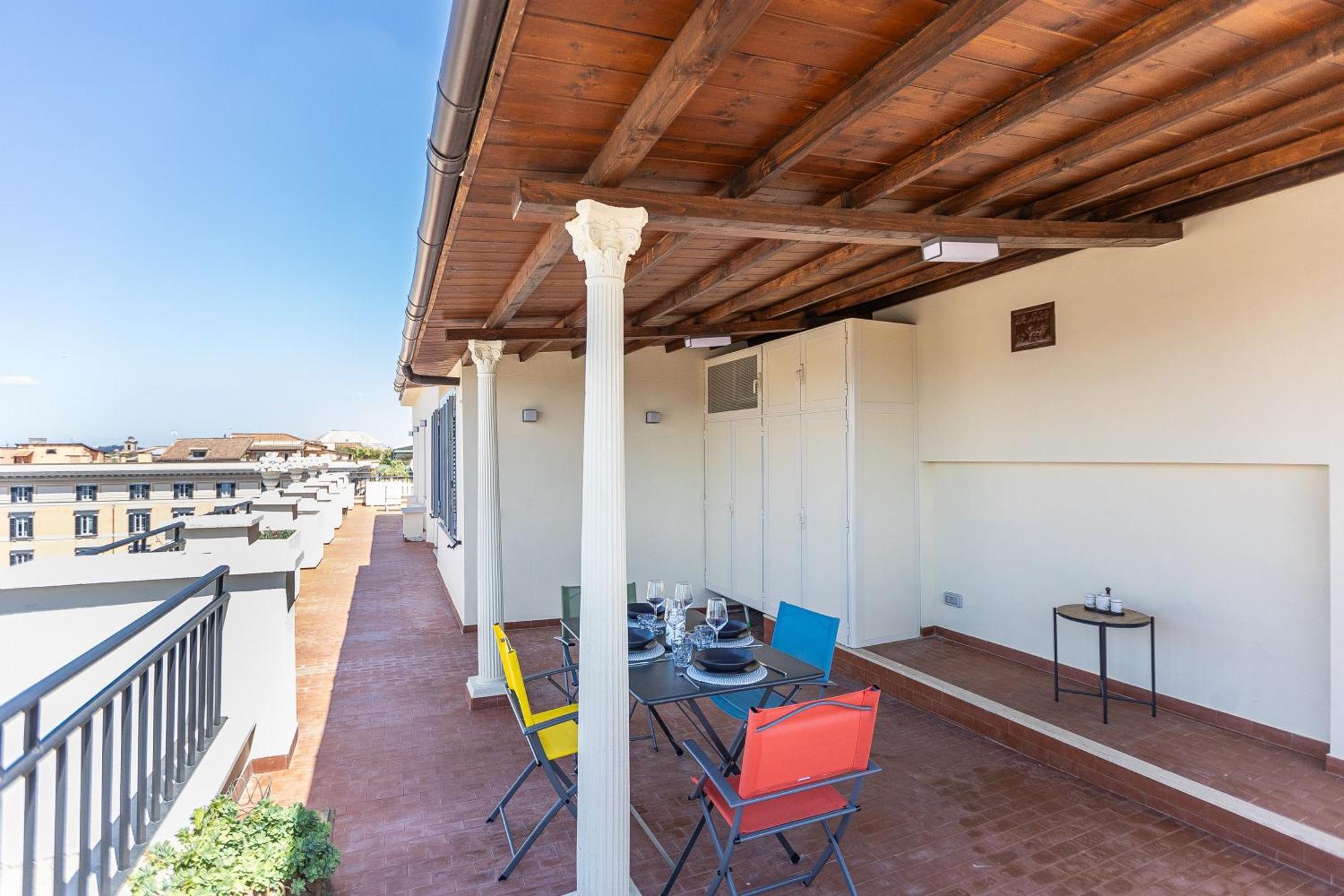 Argentina Penthouse By Rental In Roma Eksteriør bilde