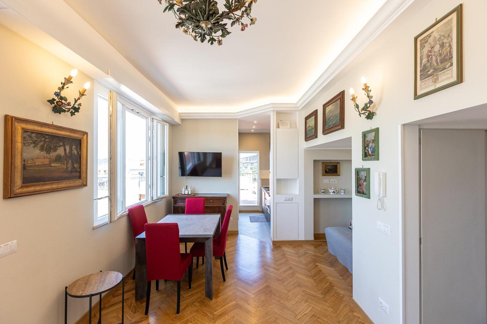 Argentina Penthouse By Rental In Roma Eksteriør bilde