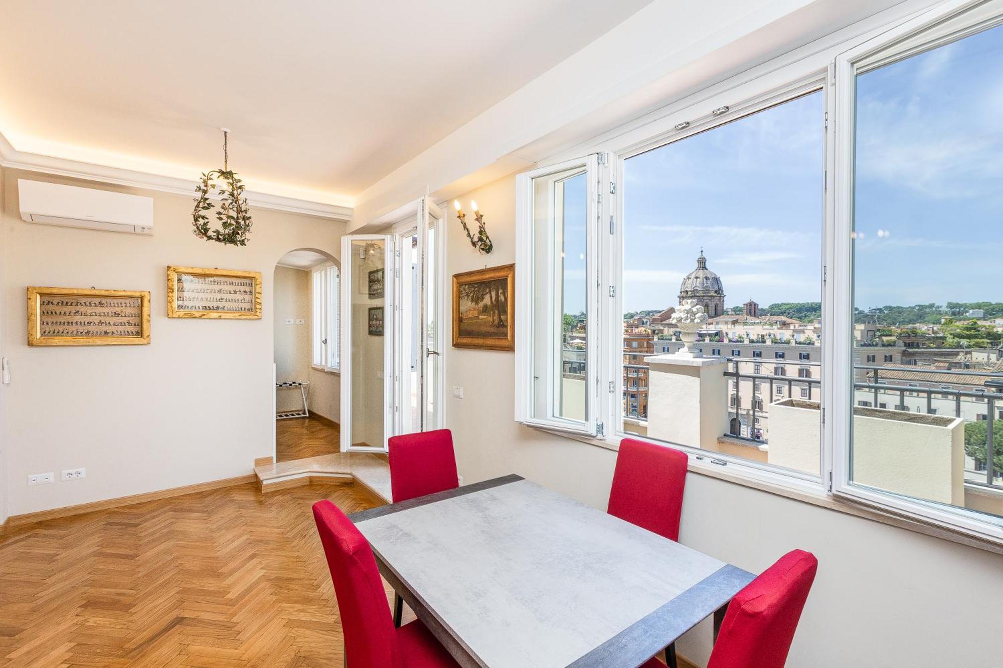 Argentina Penthouse By Rental In Roma Eksteriør bilde