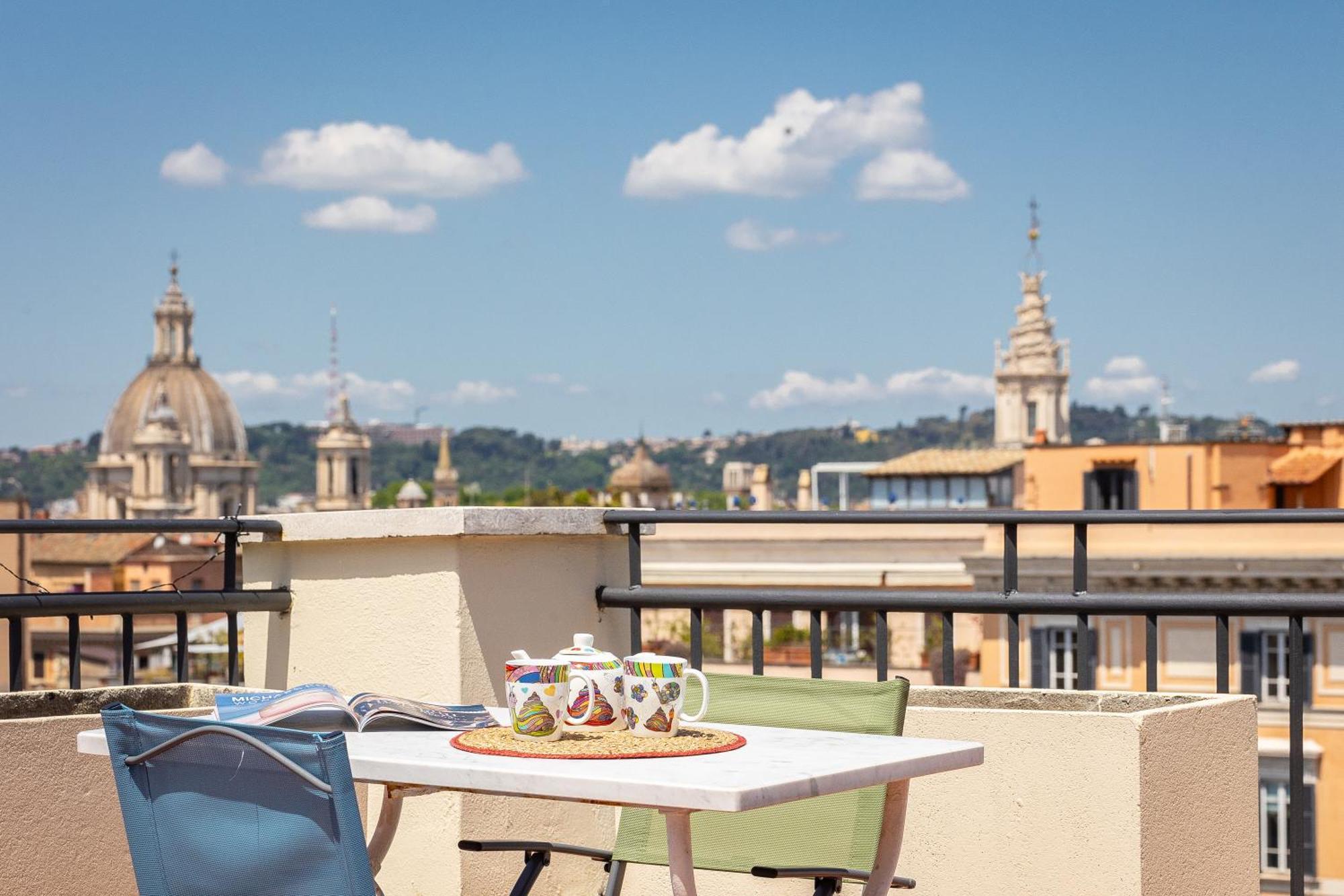 Argentina Penthouse By Rental In Roma Eksteriør bilde
