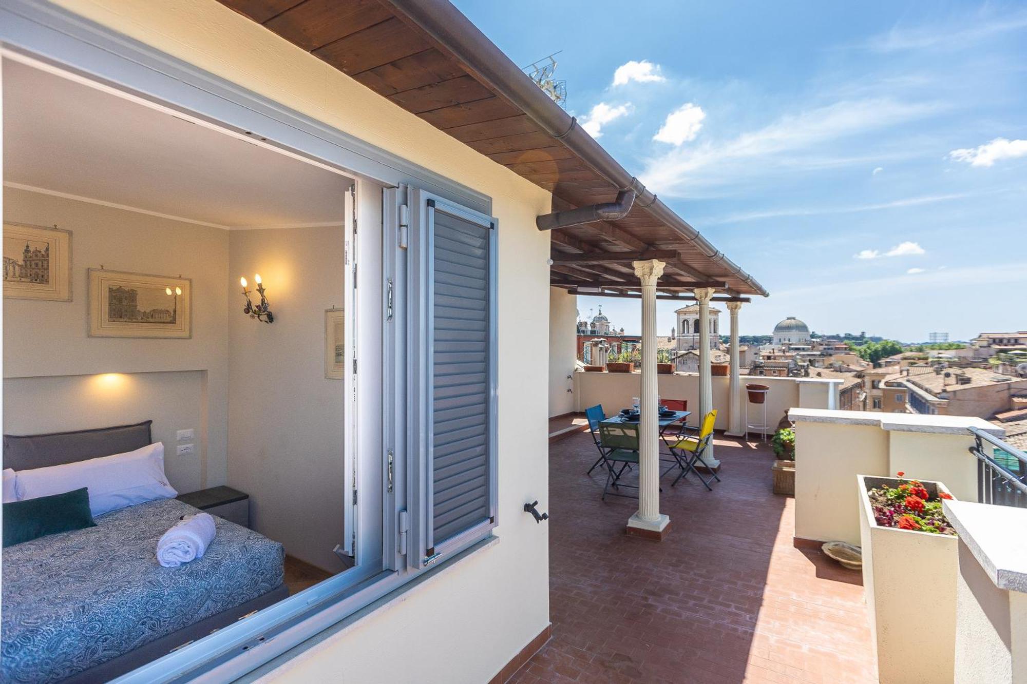 Argentina Penthouse By Rental In Roma Eksteriør bilde