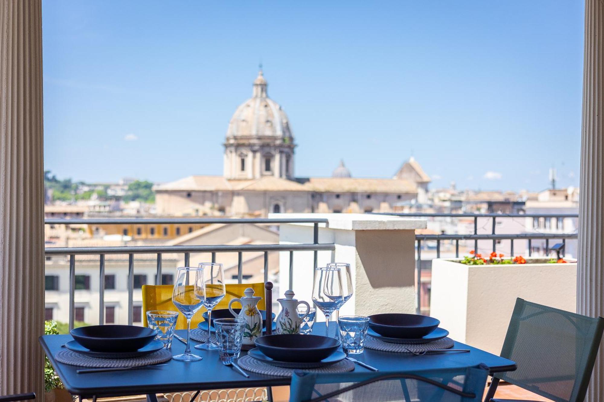 Argentina Penthouse By Rental In Roma Eksteriør bilde